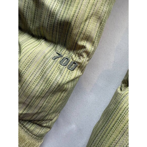 The North Face Womens 1996 Retro Nuptse 700 Down Jacket XS Green Floral Full Zip - Picture 4 of 6